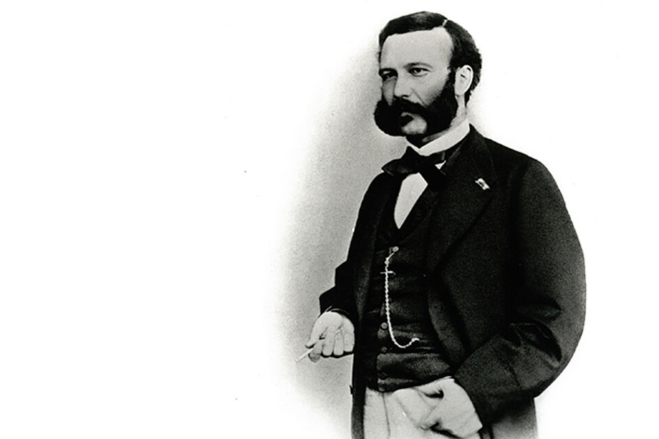 Portrait von Henry Dunant